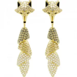 Image of Swarovski March Fox Earrings