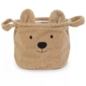 image of Childhome - Storage Basket Teddy 25x20x20cm Beige Beige