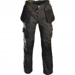 Image of Roughneck Mens Holster Trousers Black Grey 30 31