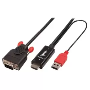 Image of Lindy HDMI to HDMI adapter cable 1m