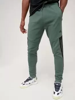 Image of adidas Future Icons 3 Stripe Pants - Green, Size L, Men