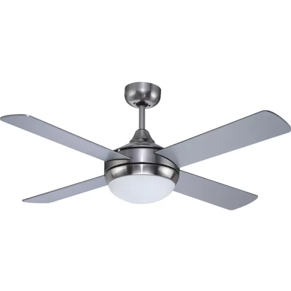 image of Millar 4 Blade Ceiling Fan with Light 132cm Silver Grey