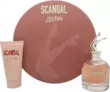 Image of Jean Paul Gaultier Scandal Gift Set Eau de Parfum 80ml + Body Lotion 75ml