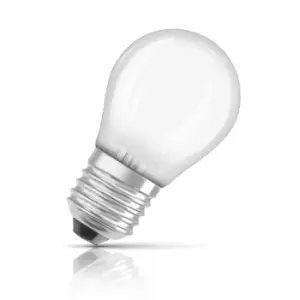 Image of Ledvance Golfball LED Light Bulb Dimmable E27 4.8W (40W Eqv) Warm White