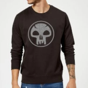 Image of Magic The Gathering Mana Black Sweatshirt - Black - 5XL