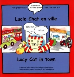 Image of Lucy Cat in Town by Catherine Bruzzone Book