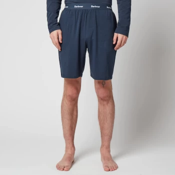 image of Barbour Lounge Mens Abbott Shorts - Navy - S