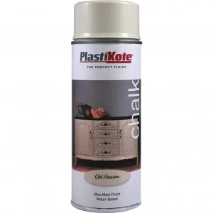 Image of Plasti-Kote Chalk Finish Spray Old Hessian 400ml