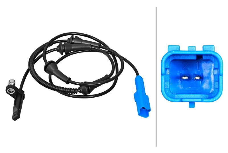 Image of HELLA ABS sensor HELLA 6PU 358 217-071