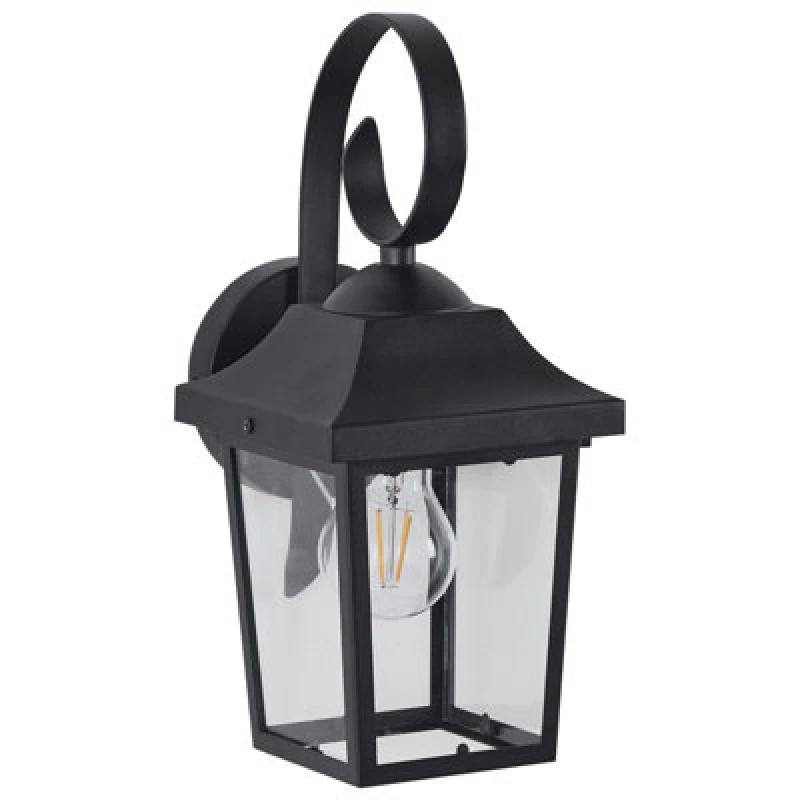Image of Beliani Outdoor Wall Light Tangon Black