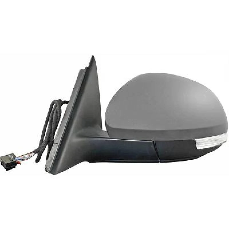 Image of DIEDERICHS 7860227 Wing mirror Left, with memory, primed Outside Mirror (50)