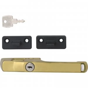 image of Yale P115 Lockable Window Handle Brass Pack of 1