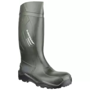 Image of Purofort+ Full Safety Wellington Green Size 10.5