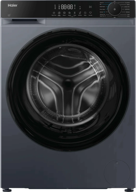 Image of Haier X Series 5 HW130-BP14357GUUK 13kg WiFi Connected Washing Machine with 1400 rpm - Graphite - A Rated