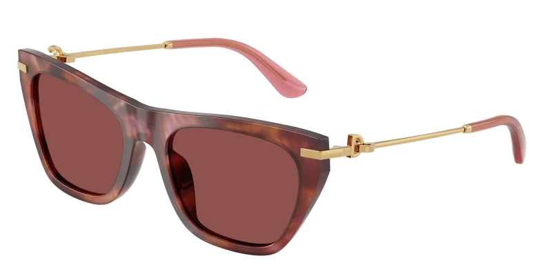 Image of Dolce & Gabbana 0Dg4511 Square Sunglasses - Brown Brown WUF6M Female
