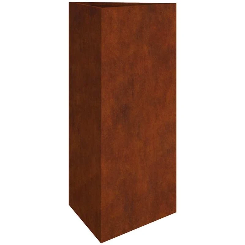 Image of vidaXL Garden Planter 40x34.5x75cm Corten Steel, Brown 824546