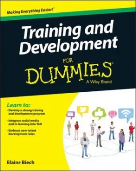 Image of Training and development for dummies by Elaine Biech