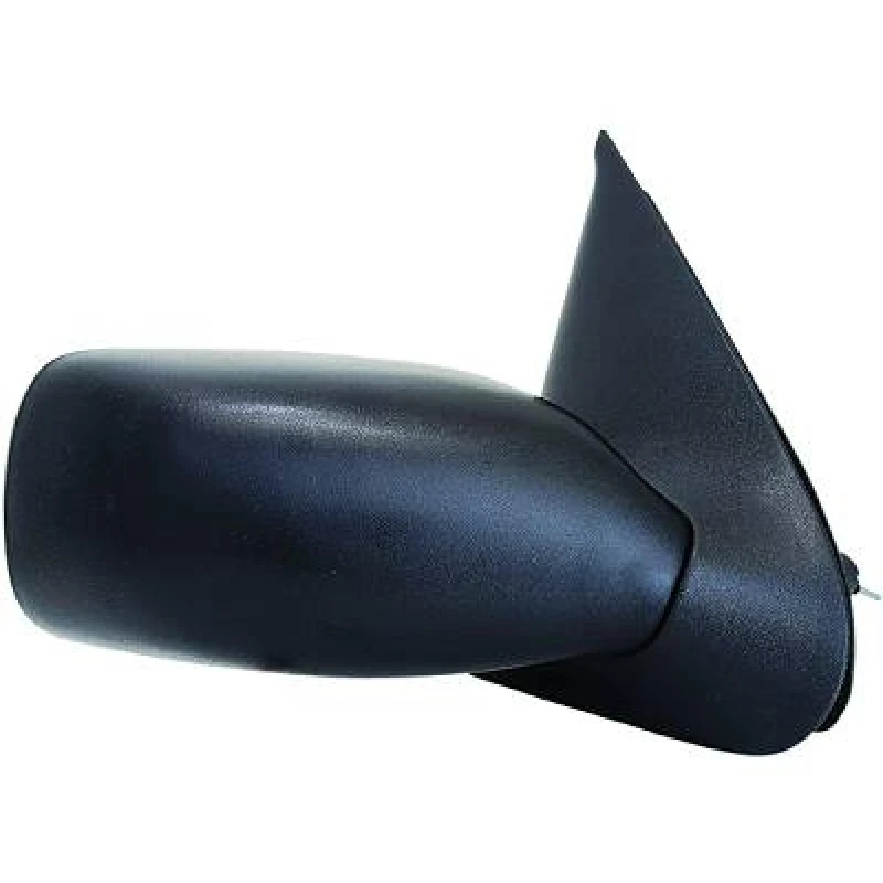 Image of DIEDERICHS 1403024 Wing mirror Right, black, Complete Mirror, Grained Outside Mirror (50)