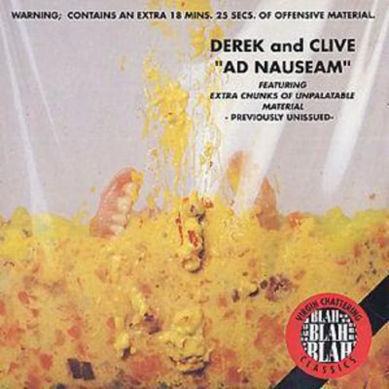 Image of RecordCityJP CD DEREK & CLIVE - Ad Nauseam VCCCD011 Virgin 1994 UK Comedy & Spoken Word Used