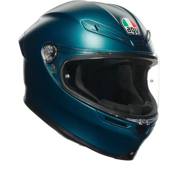 Image of AGV K6 S E2206 MPLK Petrolio Matt 013 Full Face Helmet Size 2XL