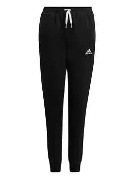 Image of Boys, adidas Youth Entrada 22 Training Sw Pant, Black, Size 7-8 Years