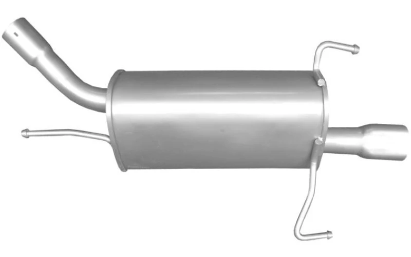 Image of VEGAZ OS-481 Rear silencer mit Chromblende Rear, with exhaust tip End Silencer (3437)
