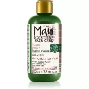 image of Maui Moisture Volume Boost + Bamboo Fibers Energising Shampoo For Fine Hair And Hair Without Volume 100ml