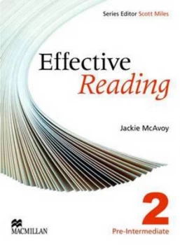 Image of Effective Reading. 2 Pre-Intermediate by Jackie Mcavoy Book