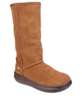 Image of Rocket Dog Sugardaddy Knee High Boots - Chestnut