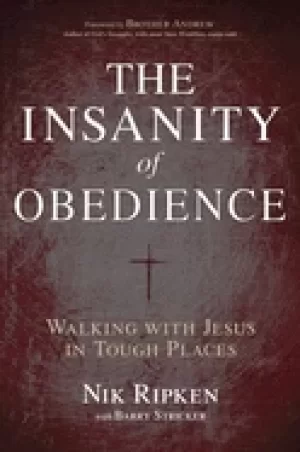 Image of insanity of obedience walking with jesus in tough places