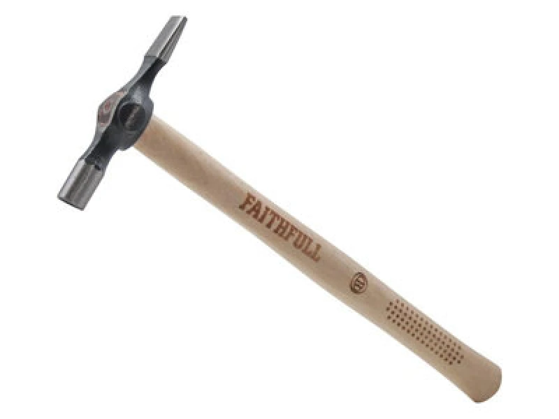 Image of Faithfull FSC Hickory Cross Pein Pin Hammer FAICPH4NFSC Weight: 113g