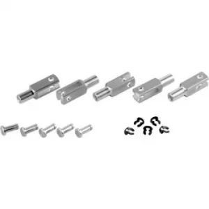 Image of Modelcraft Aluminium Fork joint Internal thread M3 5 pc(s)