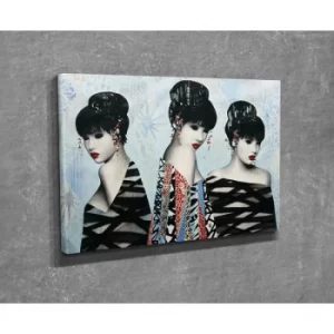 Image of DC366 Multicolor Decorative Canvas Painting