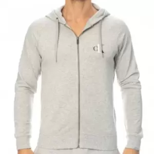 Calvin Klein Ck One Full Zip Hoodie - Heather Grey M