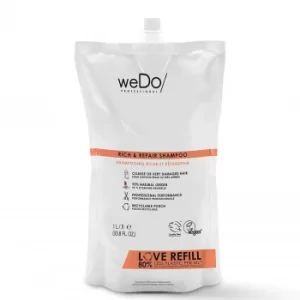 image of weDo/ Professional Rich and Repair Shampoo Pouch 1000ml