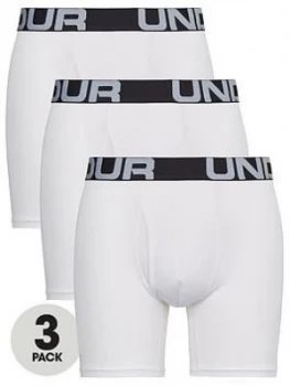 image of Urban Armor Gear Charged Cotton 6" 3 Pack, White Size M Men