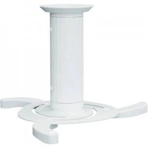 Image of NewStar BEAMER-C80WHITE Projector ceiling mount Tiltable, Rotatable Max. distance to floor/ceiling: 15cm White