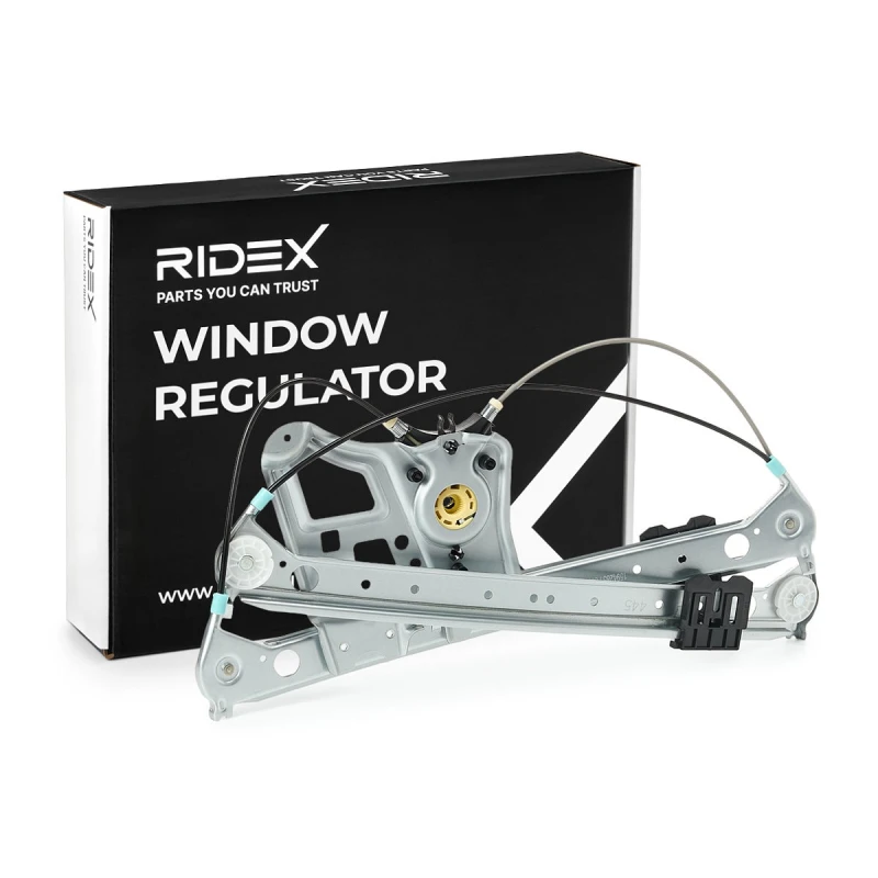 Image of RIDEX 1561W0275 Window regulator Left Front, Operating Mode: Electric, without electric motor Window Winder (1561)