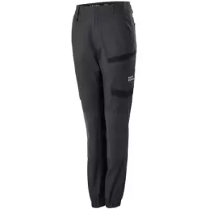 Image of Hard Yakka Womens/Ladies Raptor Cuffed Ankle Work Trousers (12 UK) (Black)