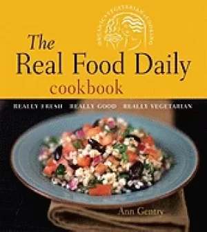 Image of real food daily cookbook really fresh really good really vegetarian