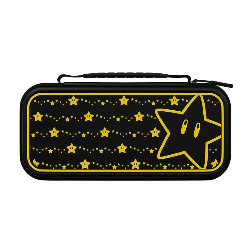 Image of PDP Switch Travel Case Plus GLOW: Super Star - Black One Size