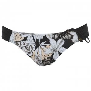 image of Dorina Dorina Sula Tieside Bikini Bottoms Womens - BLACKFLORAL126