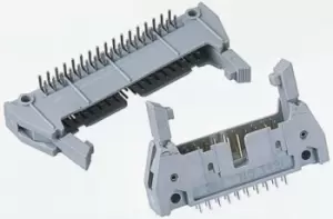 Image of 3M N3793-5302Rb Header, Right Angle, L/latch, 10Way