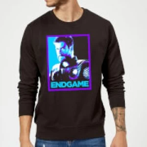 Image of Avengers Endgame Thor Poster Sweatshirt - Black