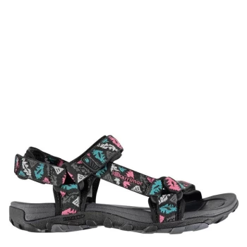 image of Karrimor Amazon Sandals Ladies - Black/Pink