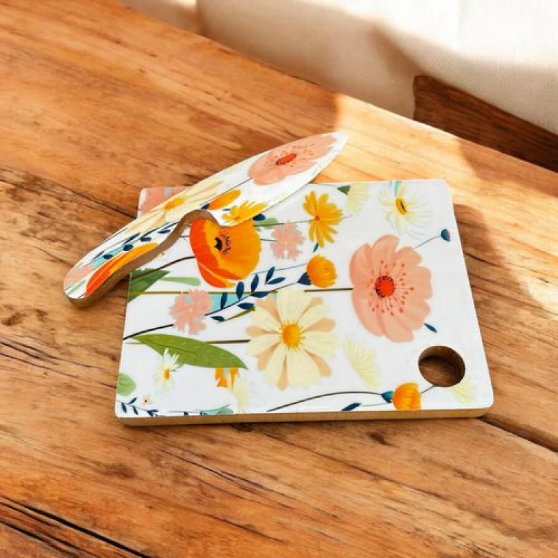Image of MSL 28CM CHOPPING BOARD WITH KNIFE