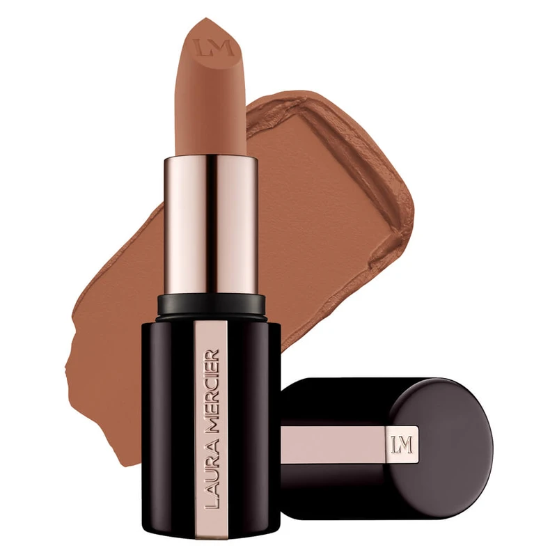 Image of Laura Mercier Caviar Smoothing Matte Lipstick 3.4g (Various Shades) - 143 Nude Sateen