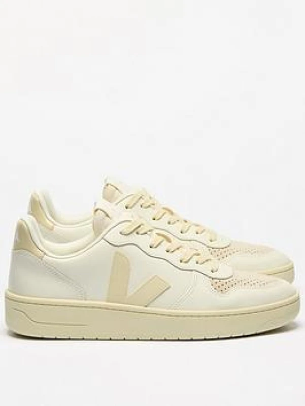 Image of VEJA V-10 Trainers in Off-White Multi Off-White Multi UK 10 (EU 44)