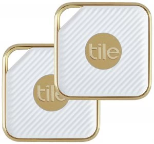 image of Tile Style Bluetooth Key Item Phone Finder 2 Pack.