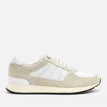 Image of Ted Baker Mens Neanth Nylon Running Style Trainers - White - UK 10